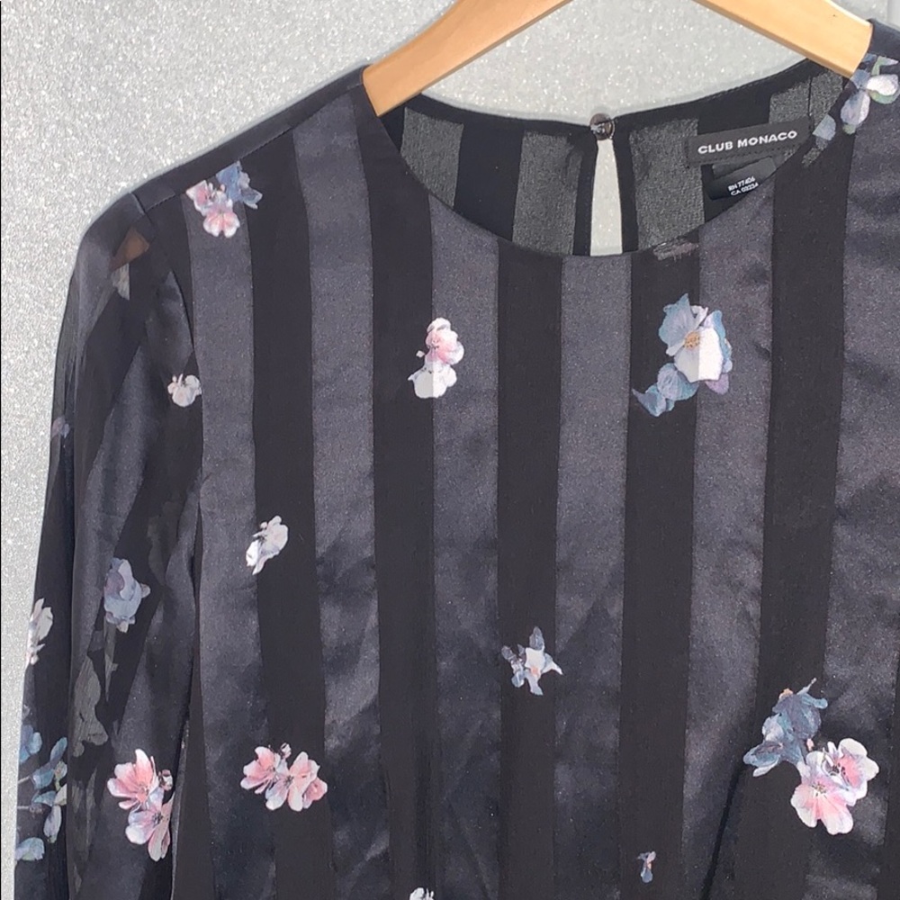 Club Monaco // Floral Blouse